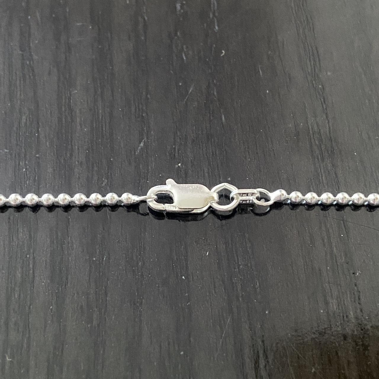 Custom Men's Necklace - Silver – Solid Silver Cha… - image 3