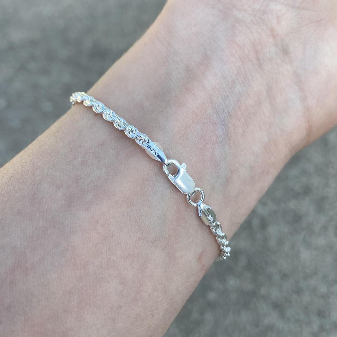 Custom Women's Bracelet - Silver – Solid Silver B… - image 2
