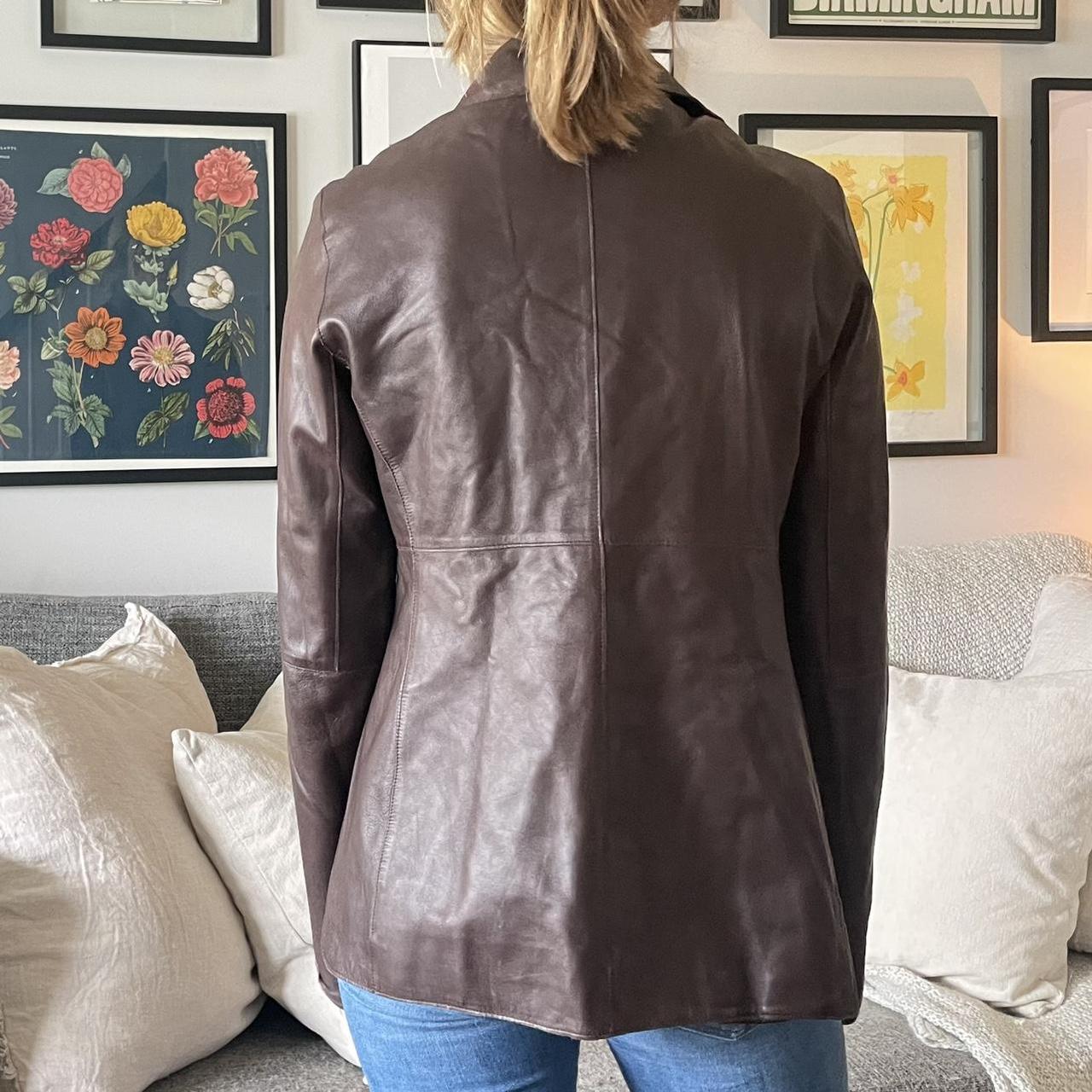 Andrew Marc Women's Brown Jacket Depop