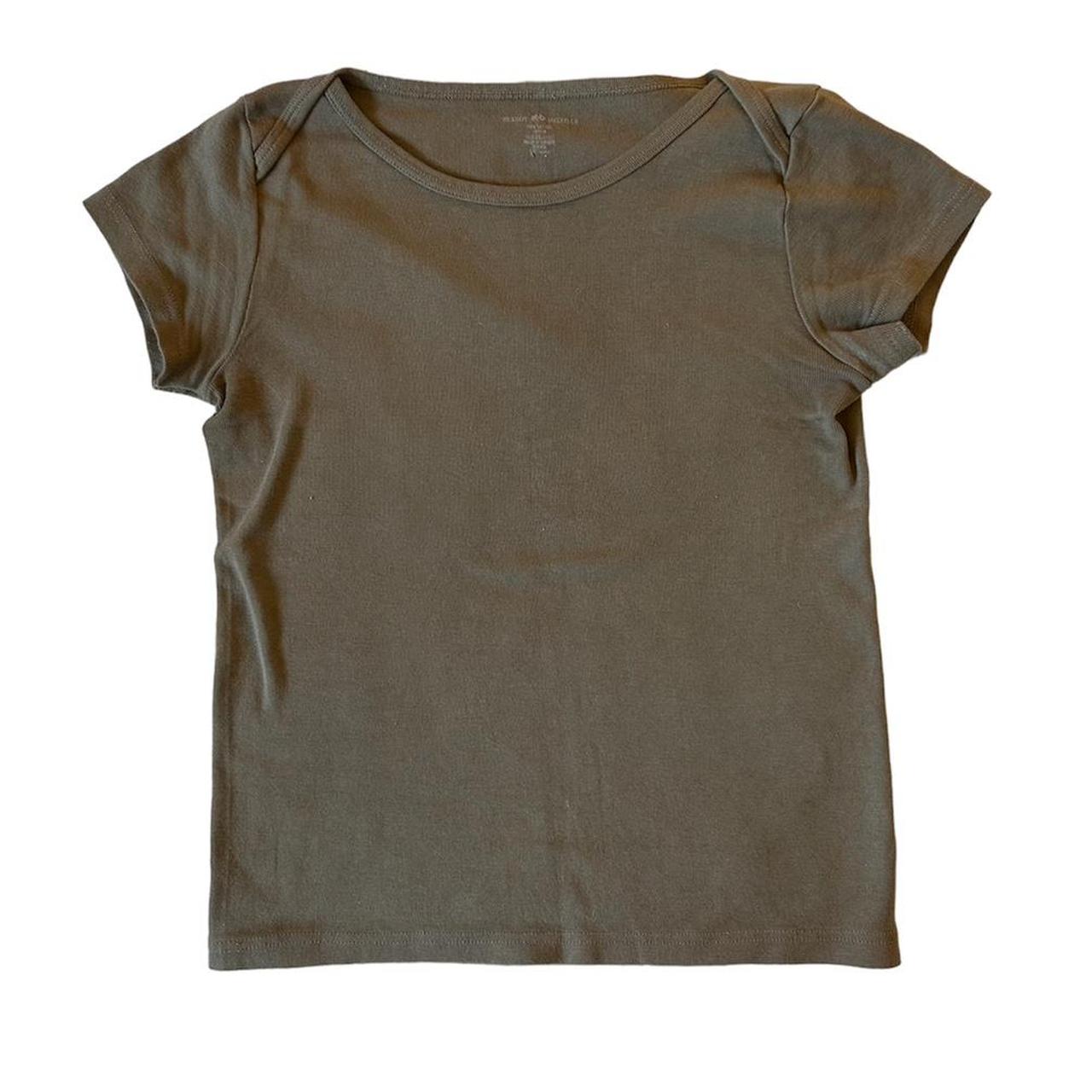 Brandy Melville Women's Brown Tshirt Depop