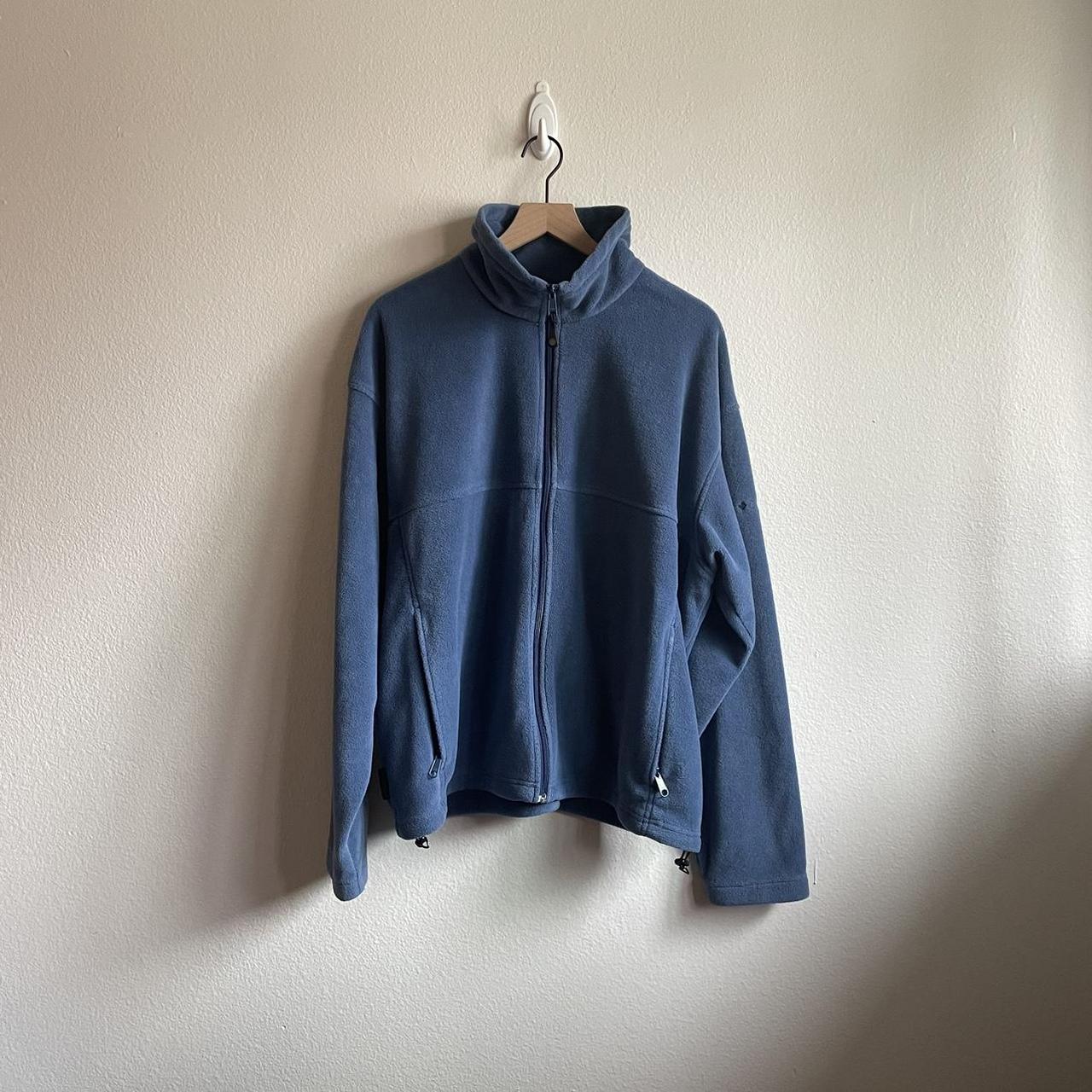 Columbia Sportswear Blue Fleece Sweater Tag size |... - Depop