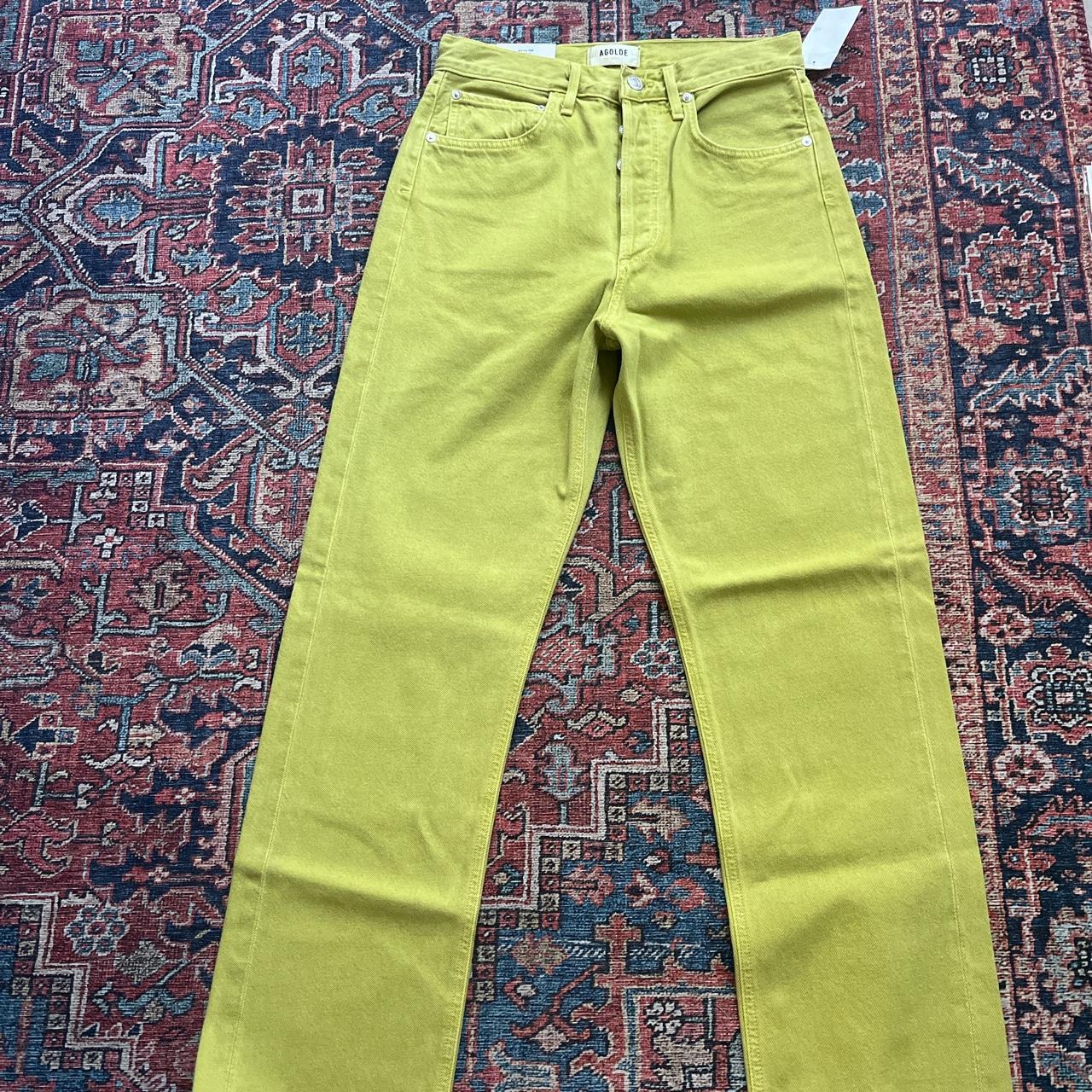 Agolde LA Jeans Matcha Color Size 25