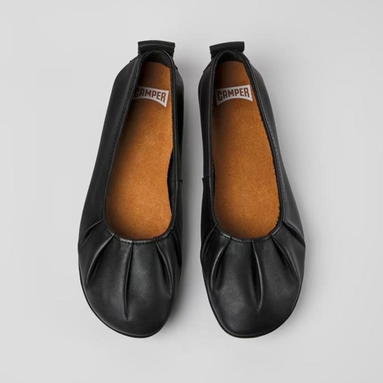 バレエ CAMPER leather ballet shoes Camper Leather Ballerina Shoes | Neutrals | FARFETCH