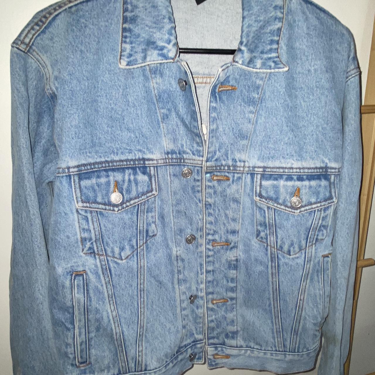 Warner Brothers looney tunes oversized denim jacket.... - Depop