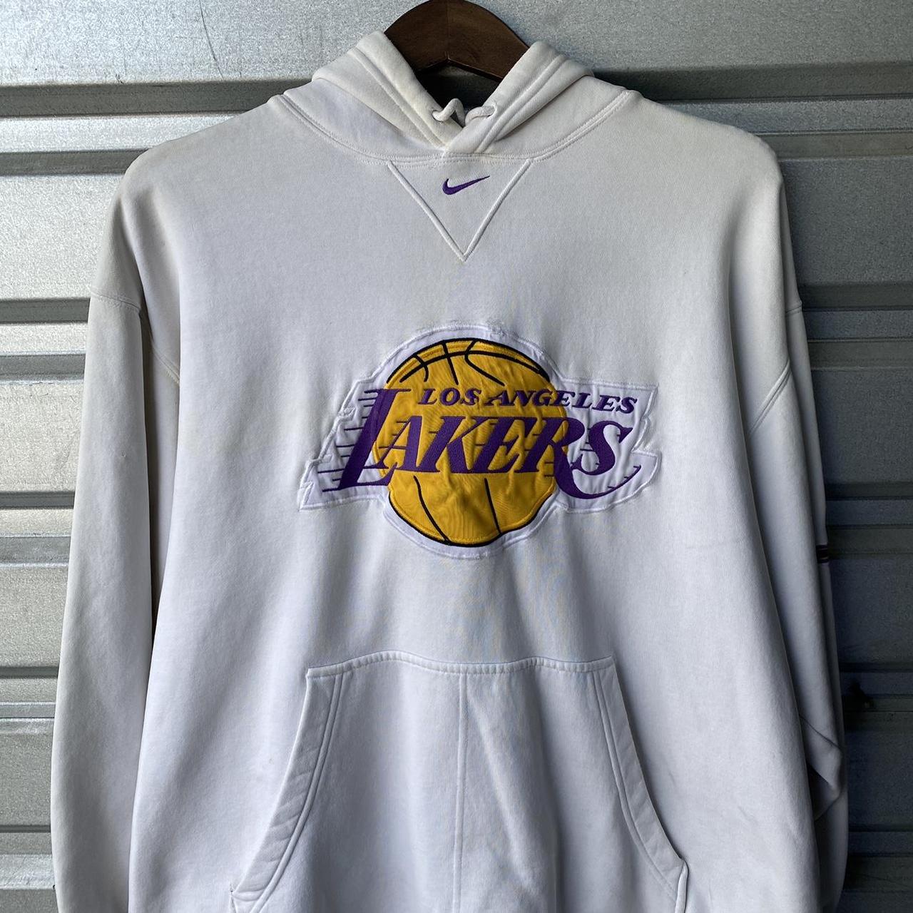 grey nike lakers hoodie