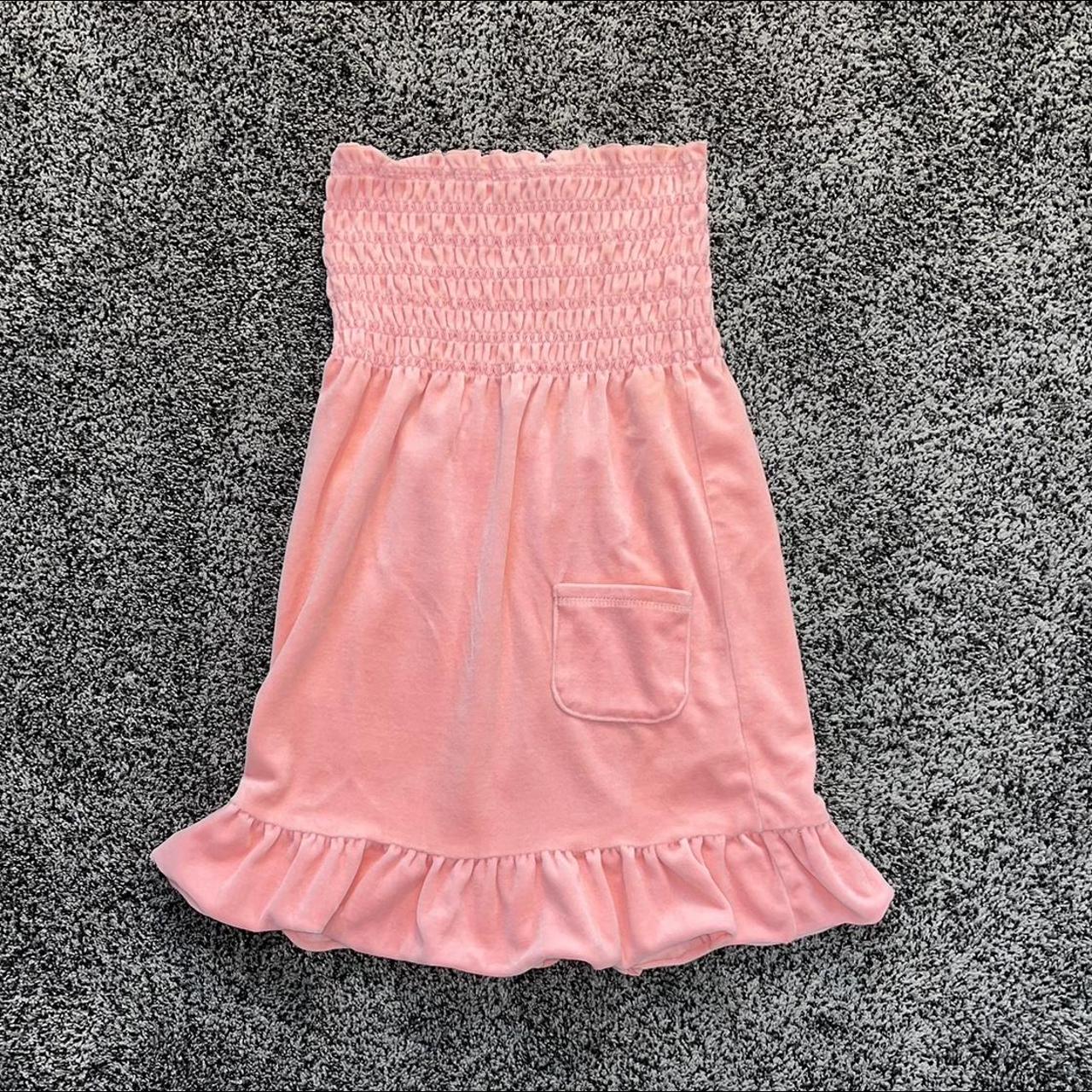 Juicy Couture Women's Pink Dress | Depop