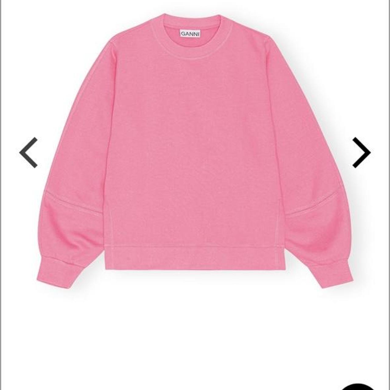 Ganni Women's Pink Sweatshirt