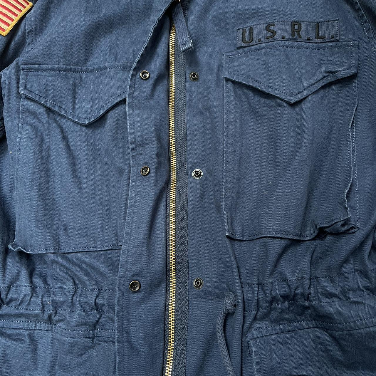 Polo Ralph Lauren M65 USA Flag Combat Field Jacket | Depop