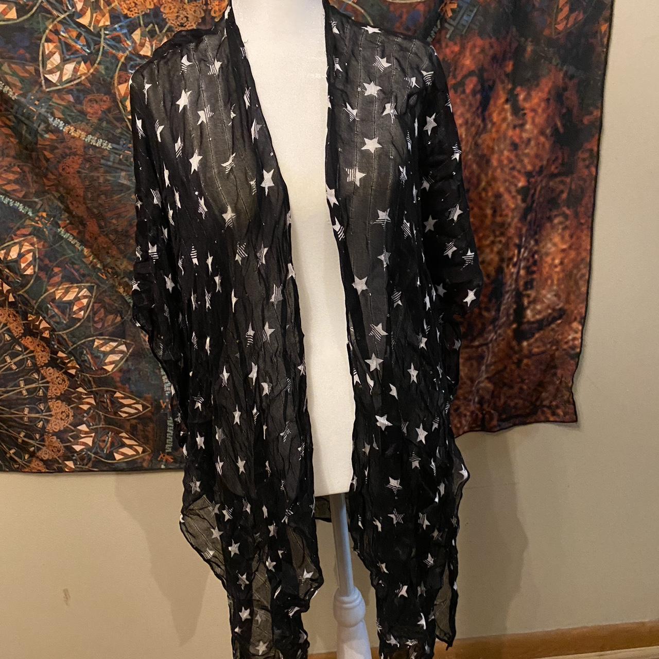 shawl with holes for arms