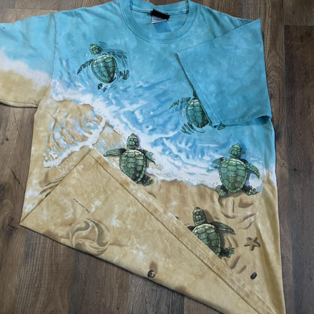 Liquid Blue Turtle Beach Tie-Dye T-Shirt