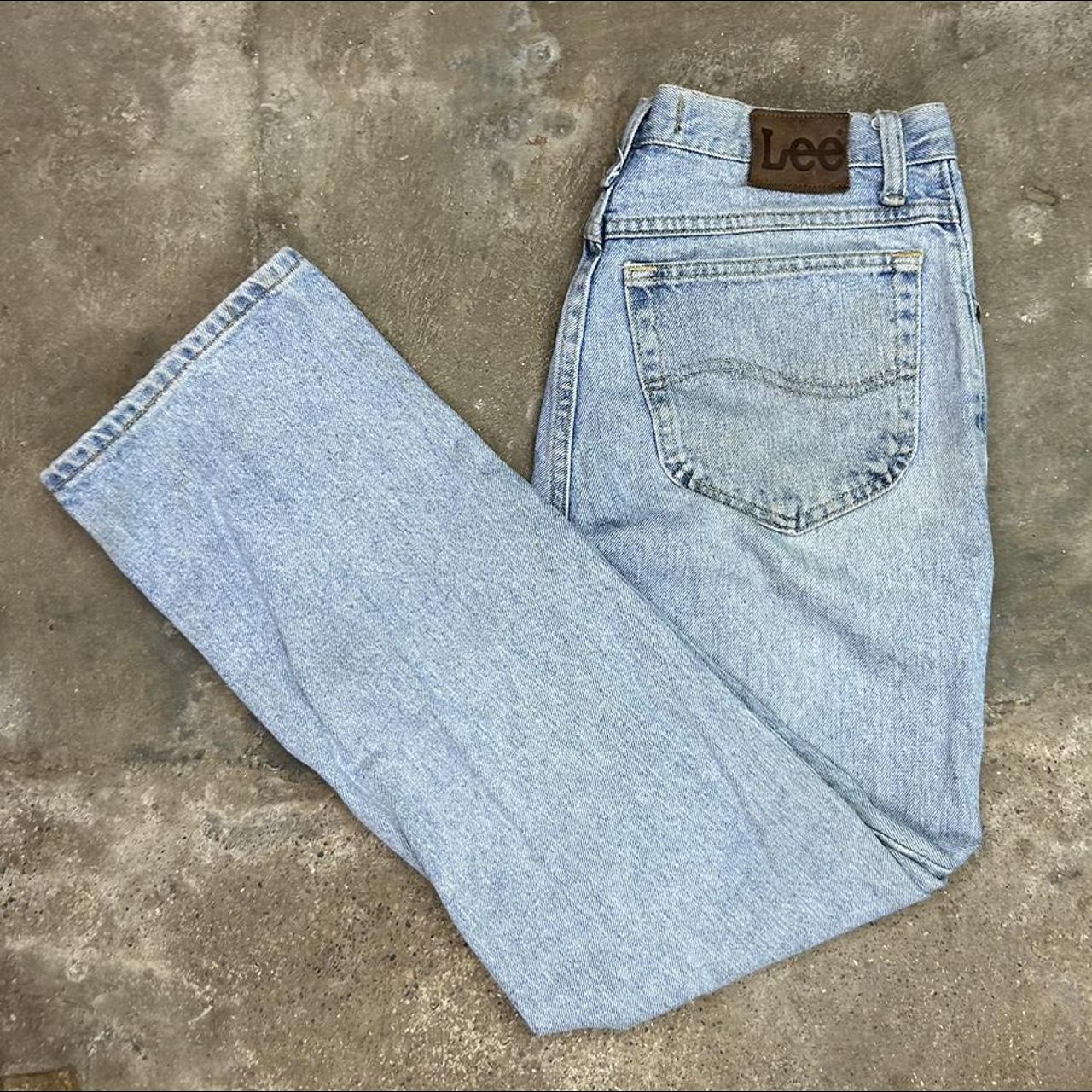 Vintage 90s Lee Blue Jeans Men’s 33 x30 - Depop