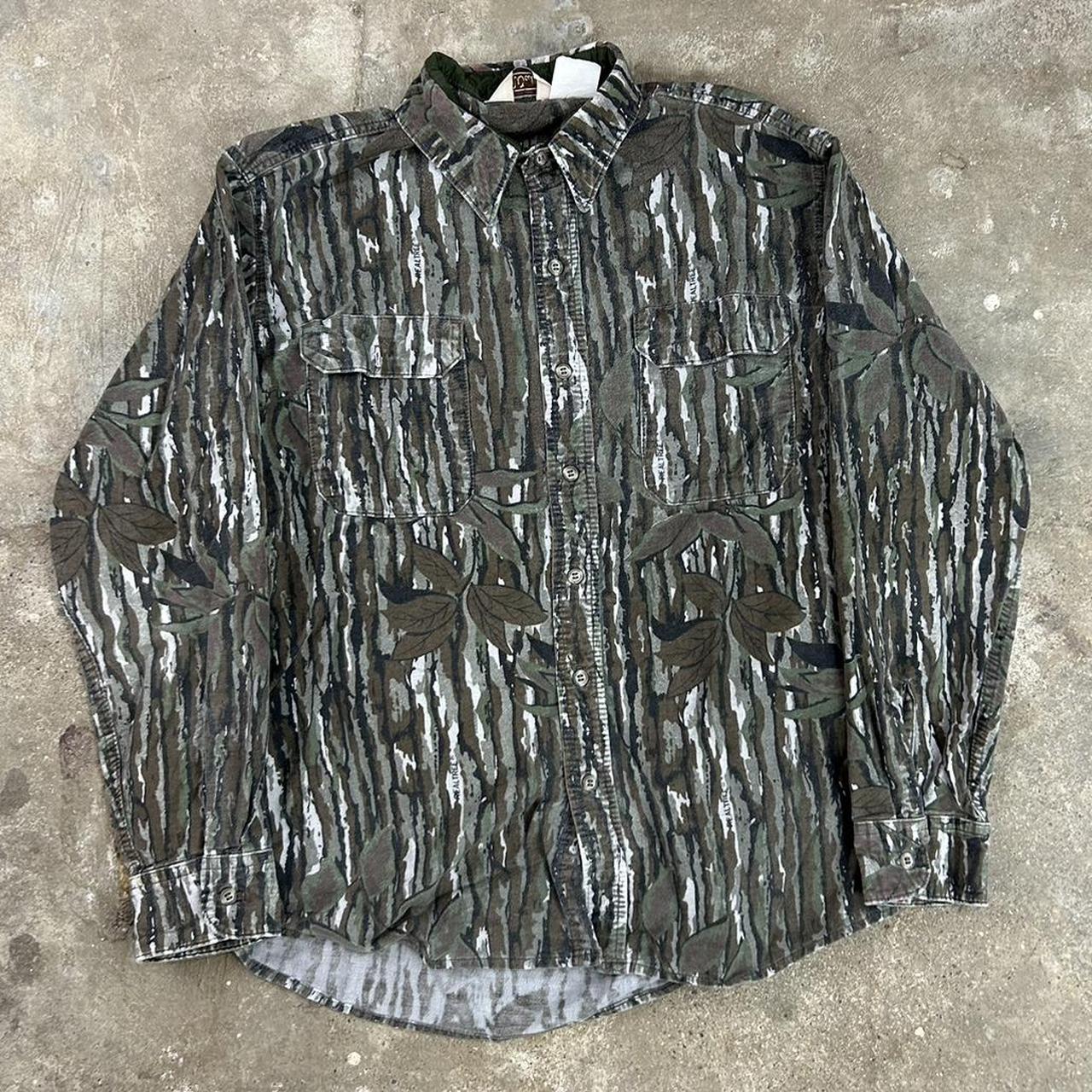 Men's Brown and Green Shirt | Depop