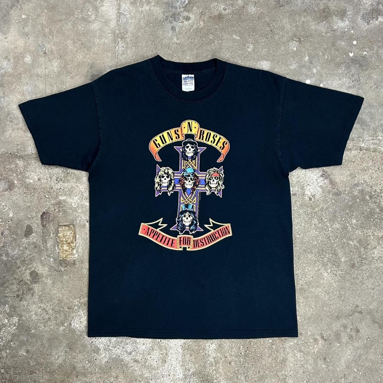 Appetite for destruction t best sale shirt vintage