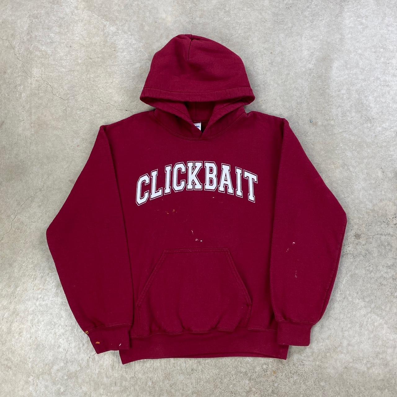 David dobrik store red clickbait hoodie