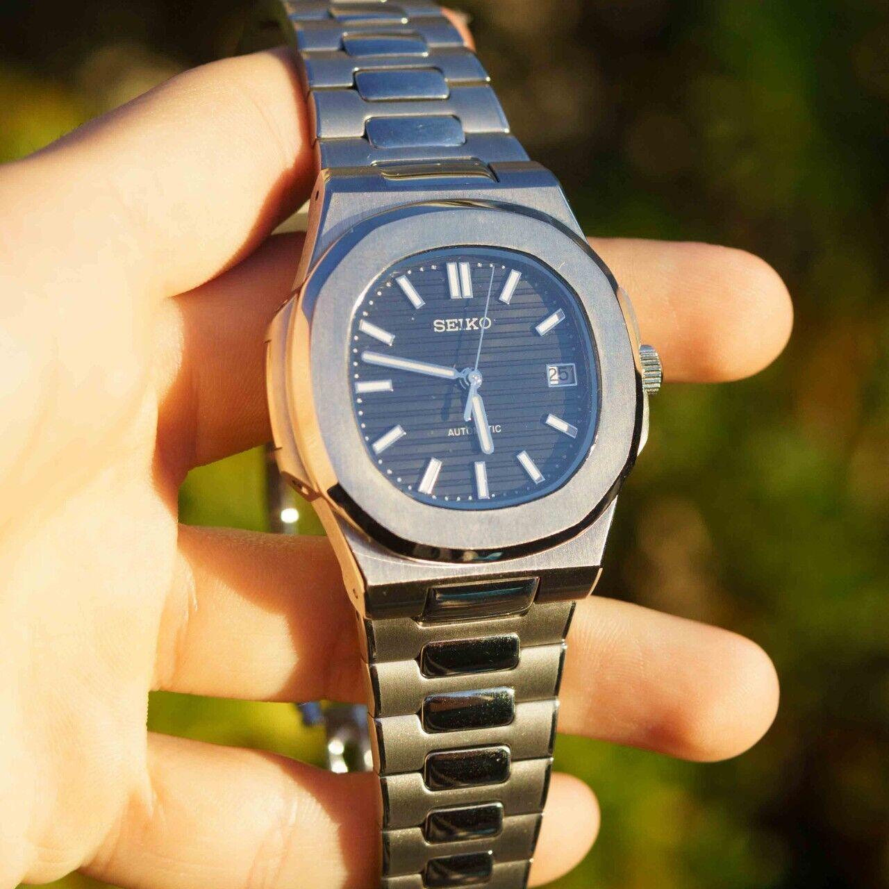 Patek philippe nautilus store homage seiko