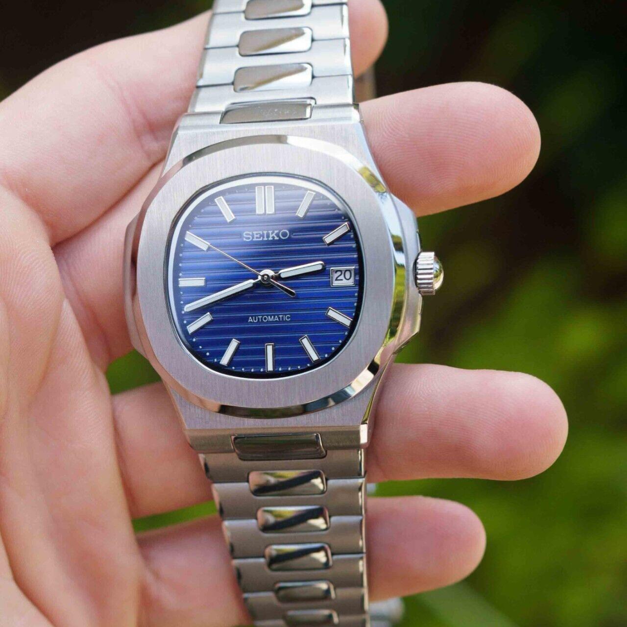 Patek philippe store nautilus homage seiko