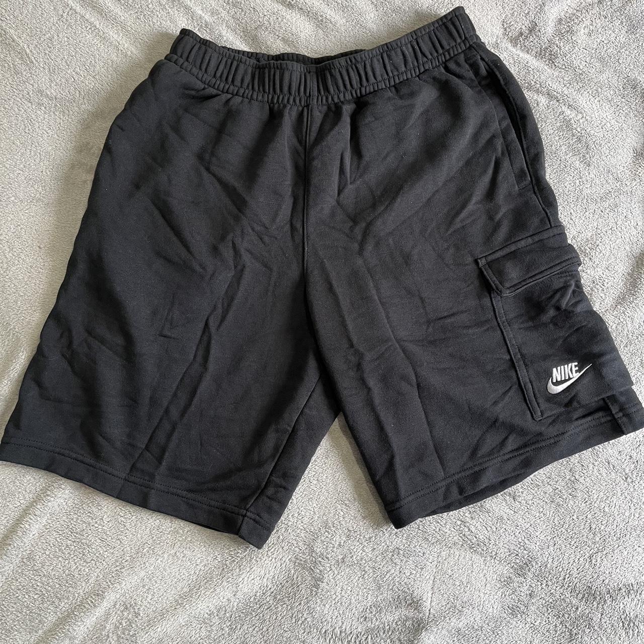 Nike Fleece Cargo Shorts Size Small One of the... - Depop