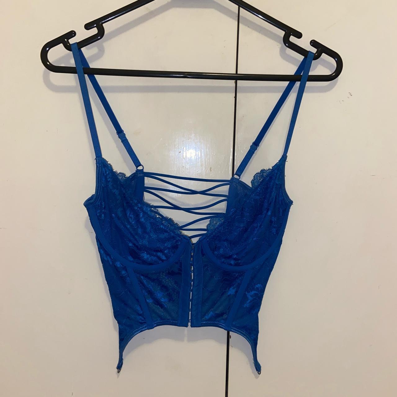 Really cute Halara corset top with built in bra. - Depop