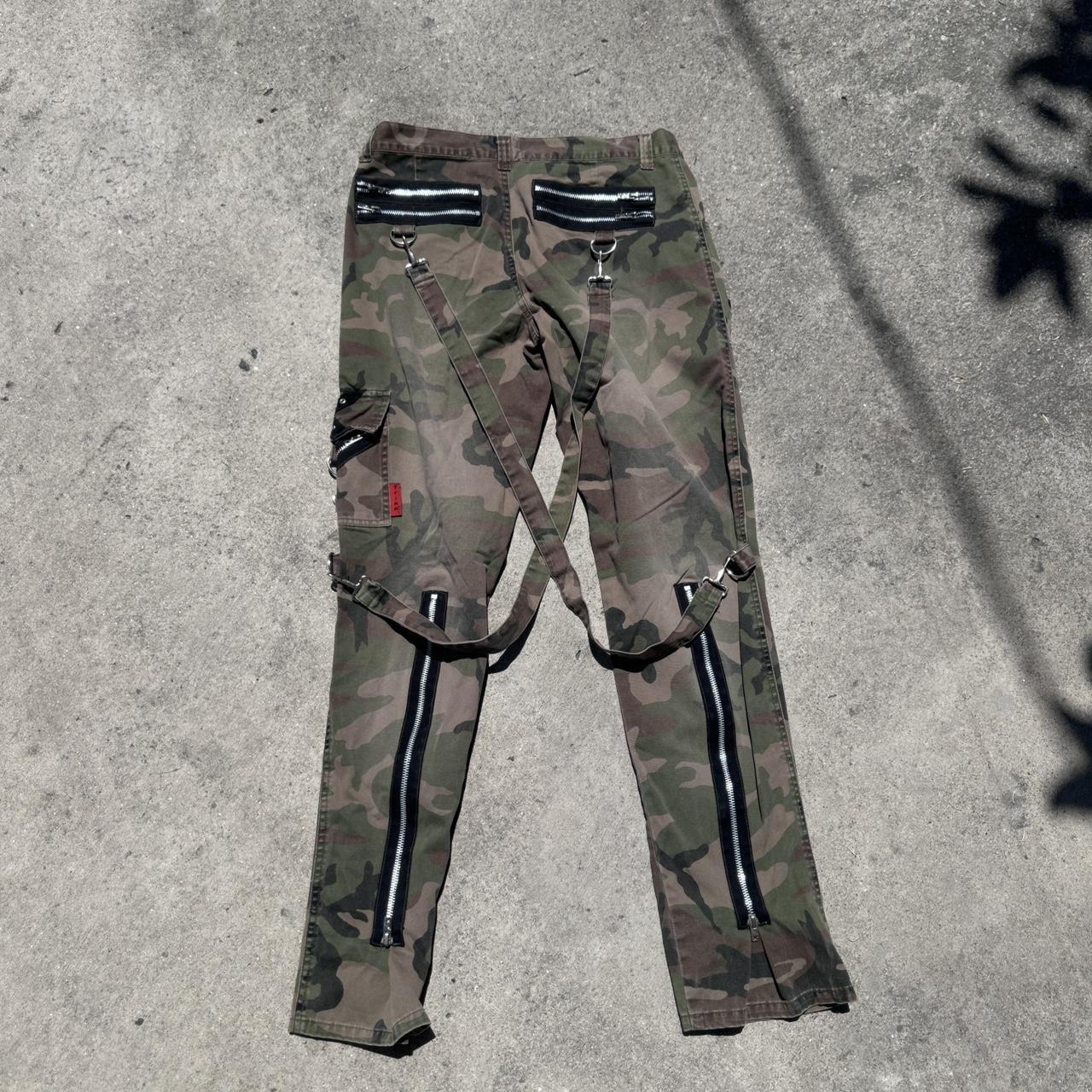 パンツ archive 00s grunge camo bondage cargo Tripp bondage pants camo. Men's 32. These pants were | Depop