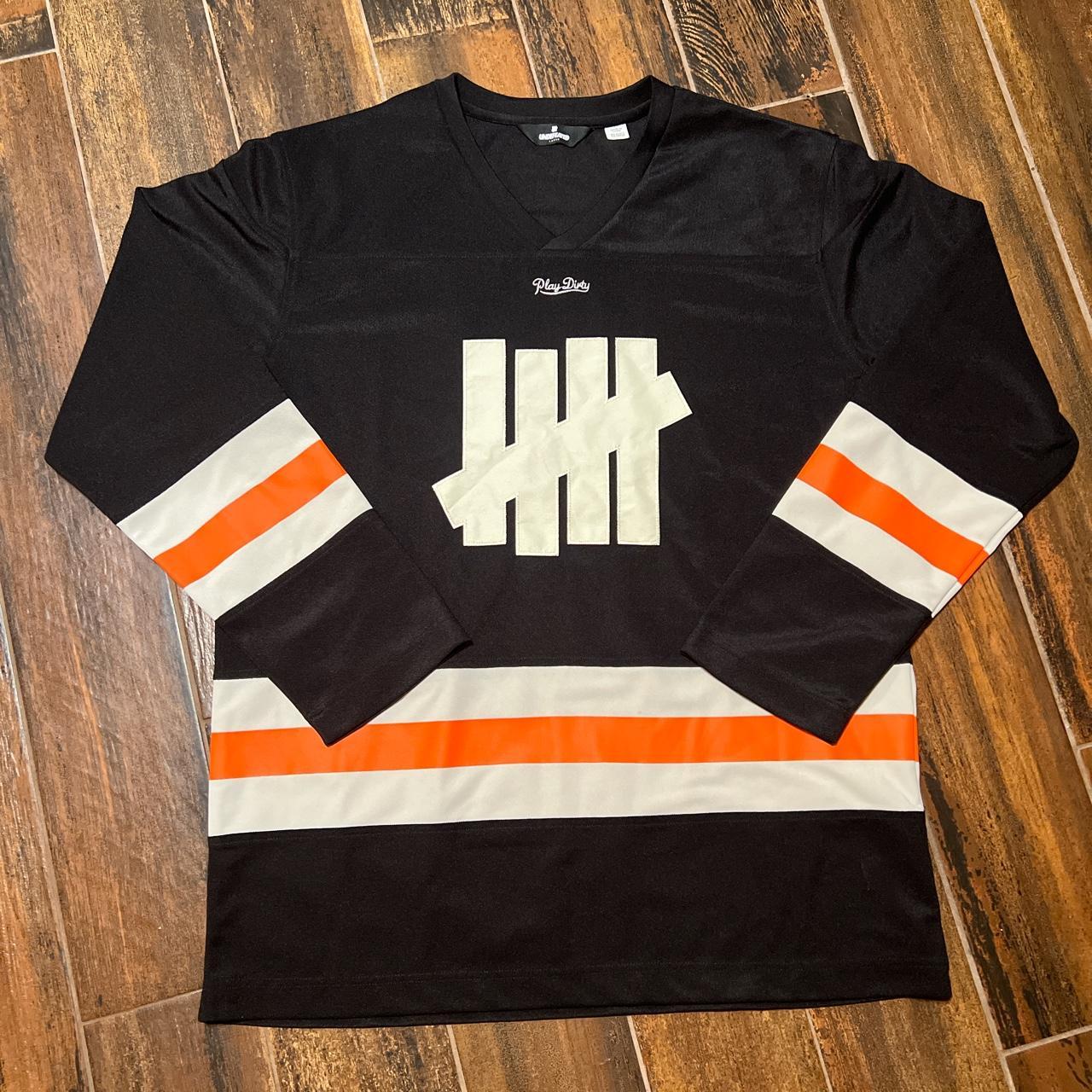Undefeated Men's Black and White Top