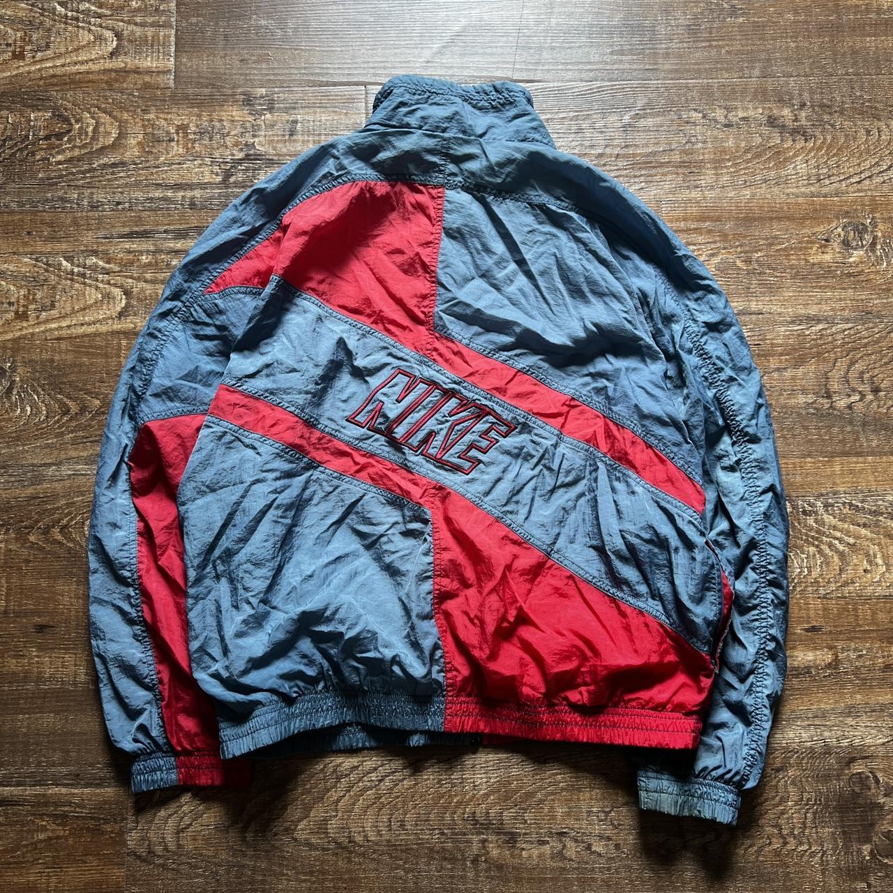 80s fashion nike windbreaker