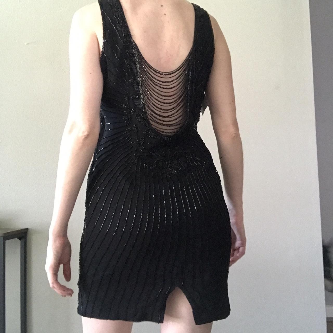 Saks Fifth Avenue Women's Black Dress | Depop