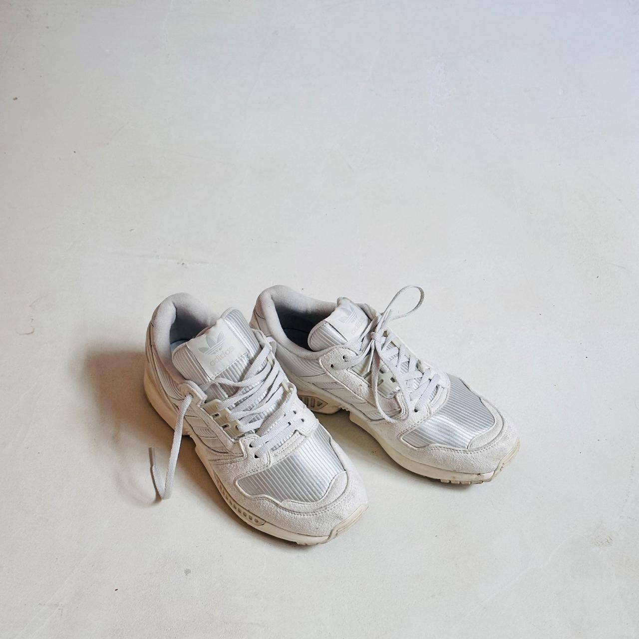 Adidas Torsion ZX 8000 white Worn once º EU 41 Depop