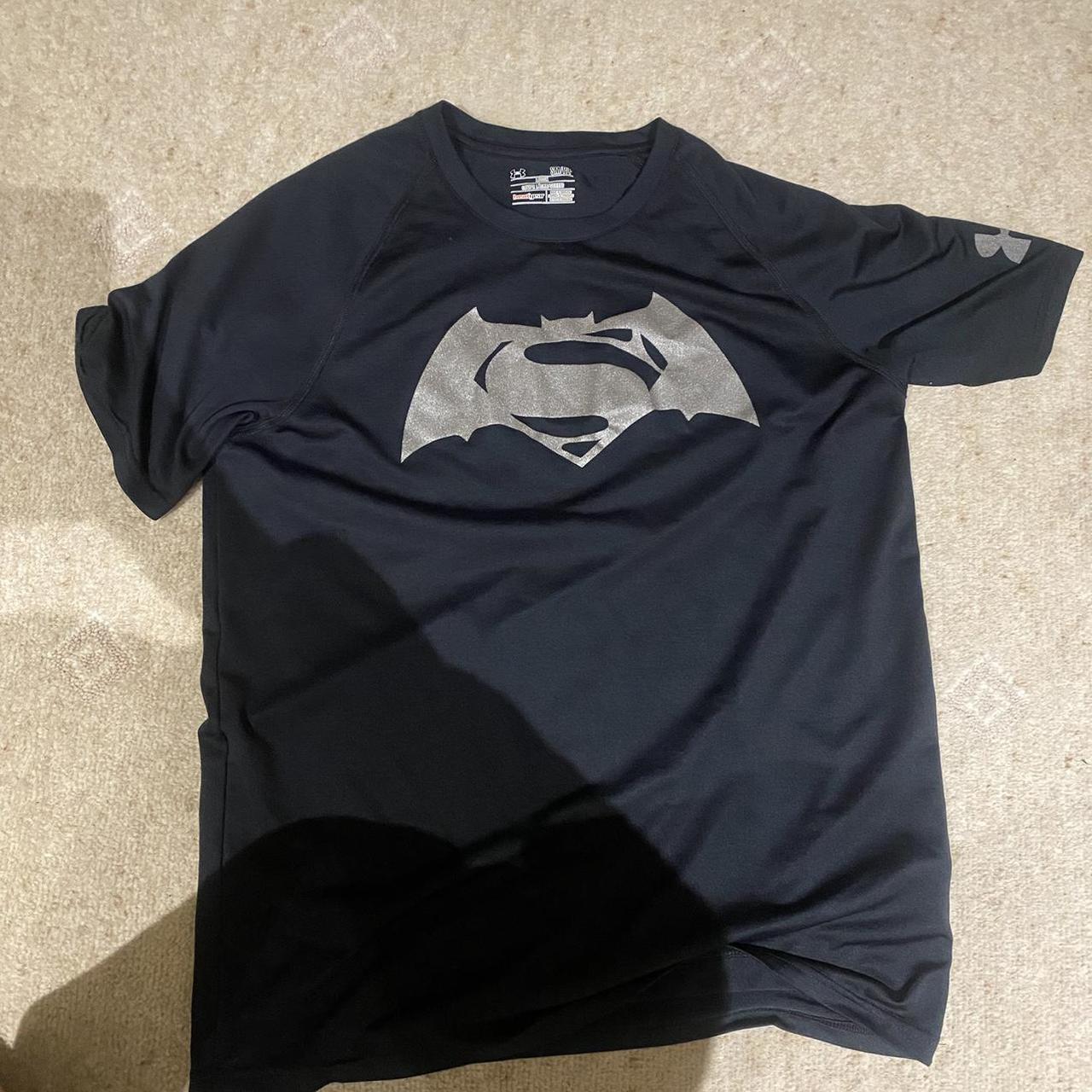 Under Armour Batman vs Superman Heatgear T shirt -... - Depop