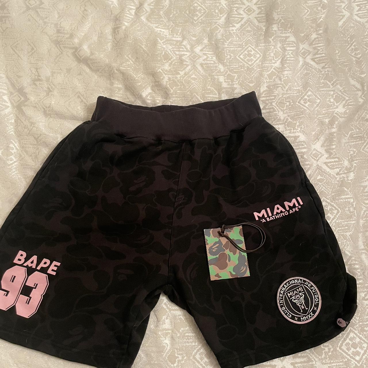 Inter miami bape shorts with the tags | Depop