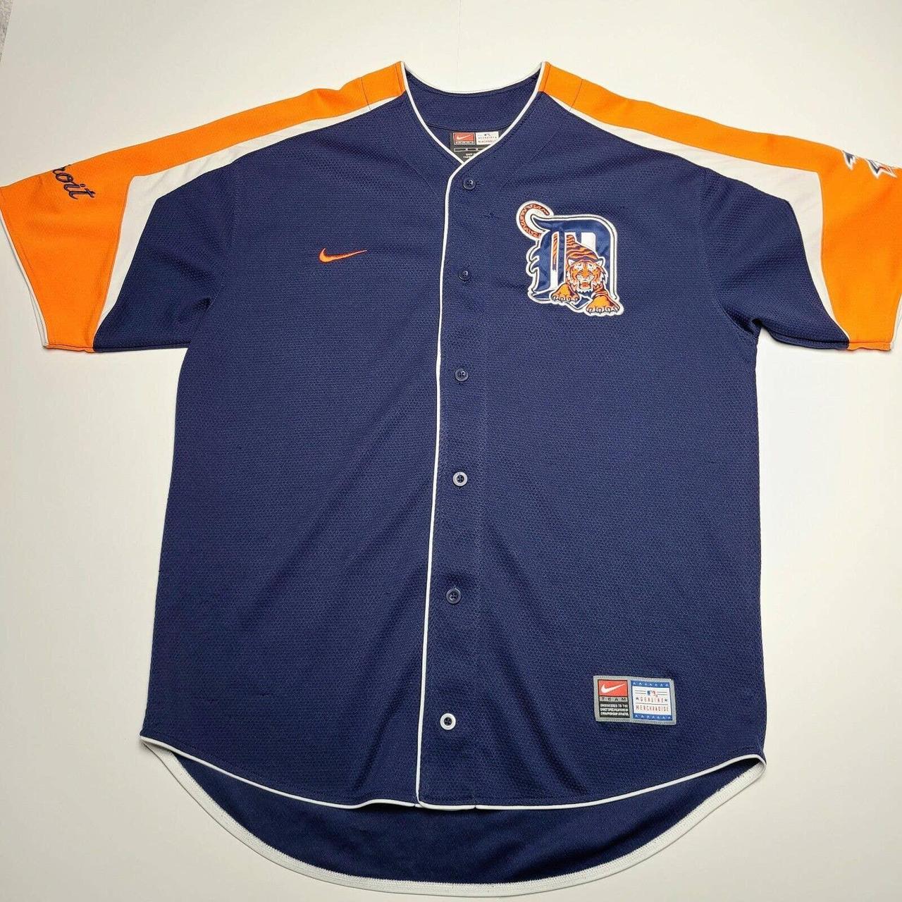 Vintage Detroit Tigers Nike Shirt Great - Depop