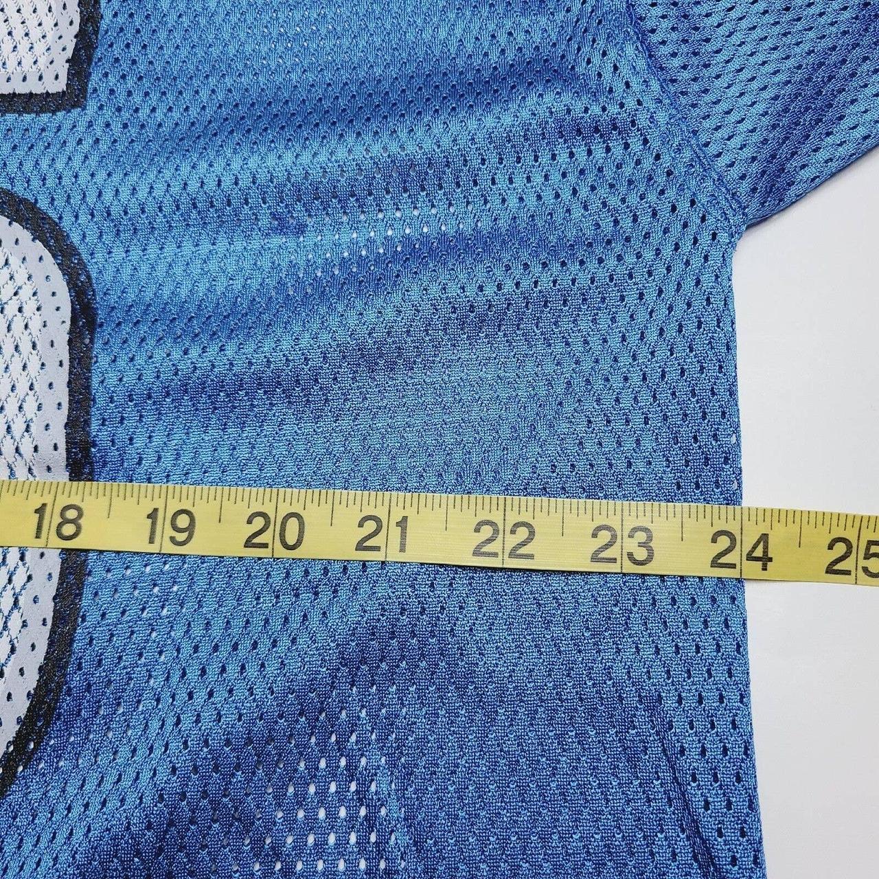 Vintage Reebok Detroit Lions Louis Delmas Blue - Depop