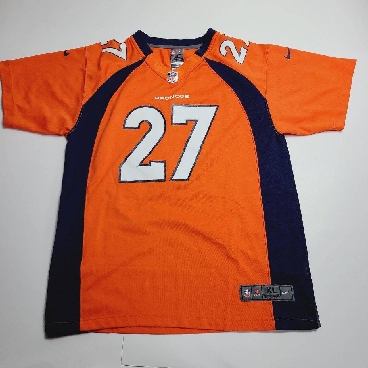 NFL JERSEY SIZE YOUTH XL 18-20 Denver Broncos NFL - Depop