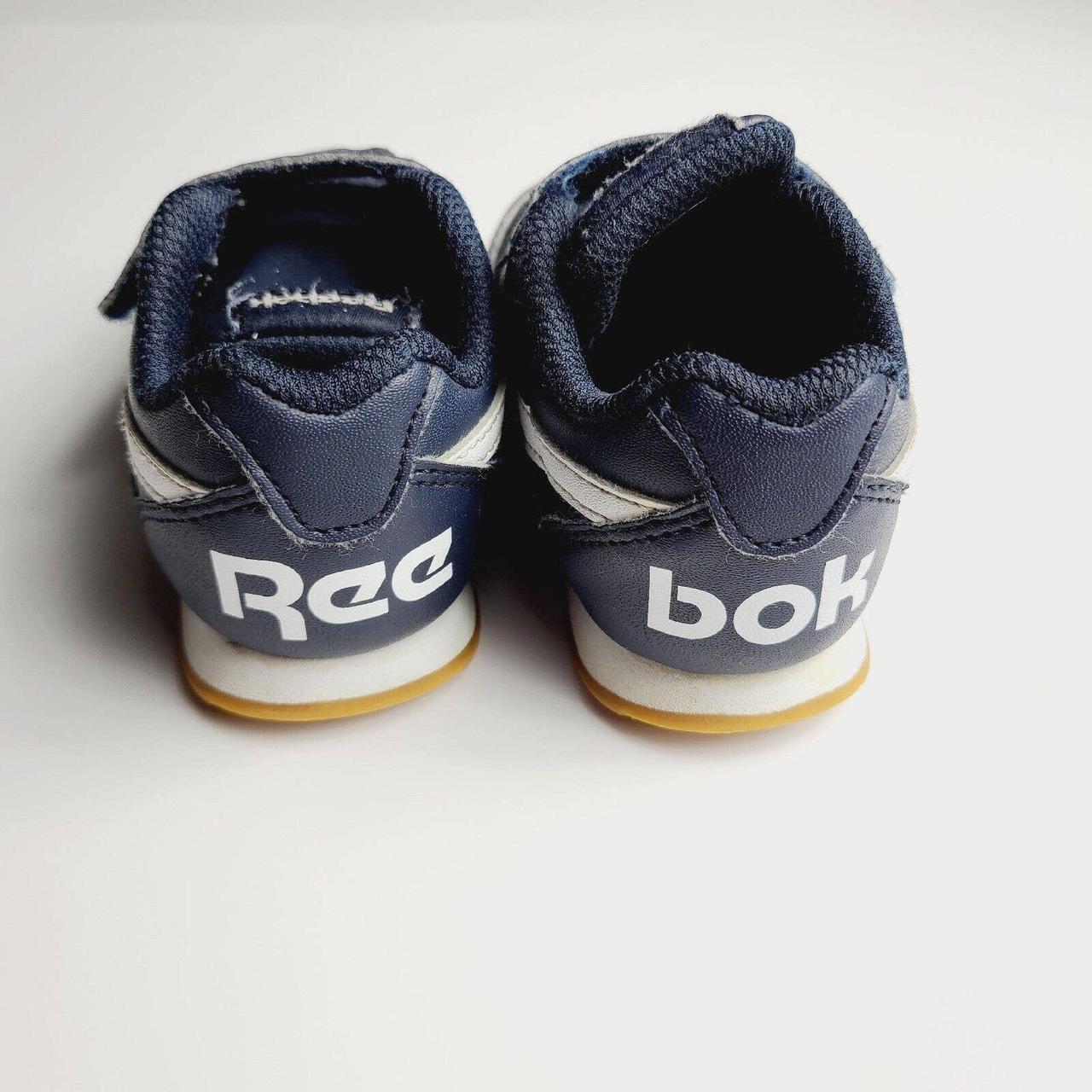 Reebok Classic Jogger Little Boy Size 6C Navy White Depop