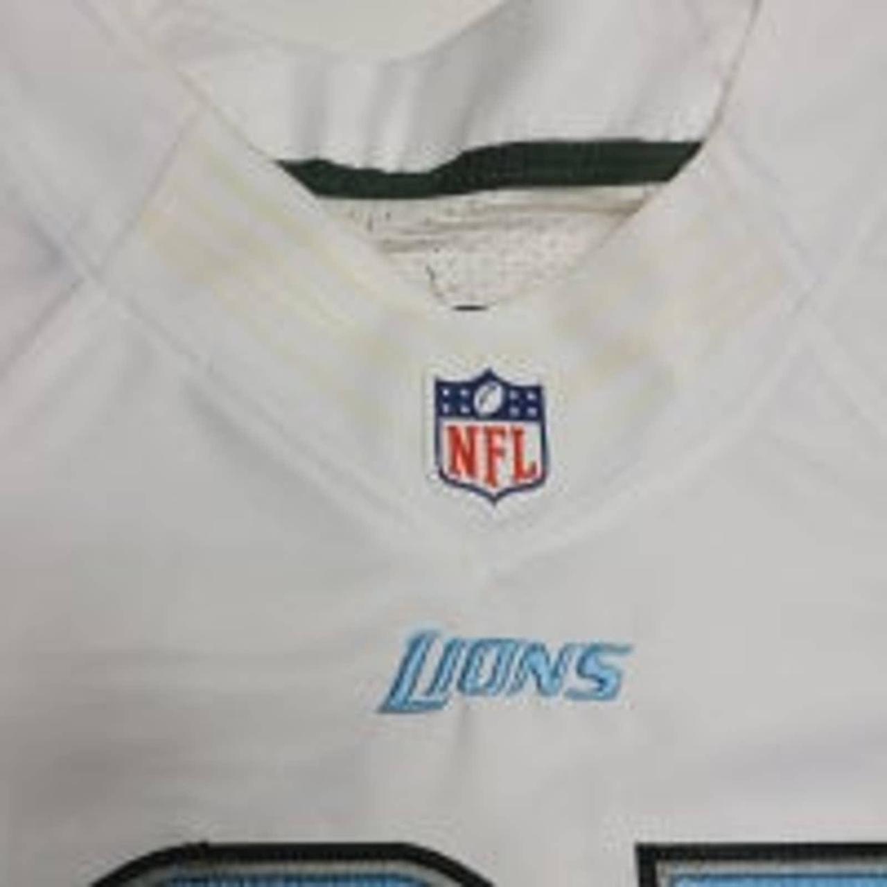 Vtg Nike On Field NFL Detroit Lions Calvin Johnson - Depop