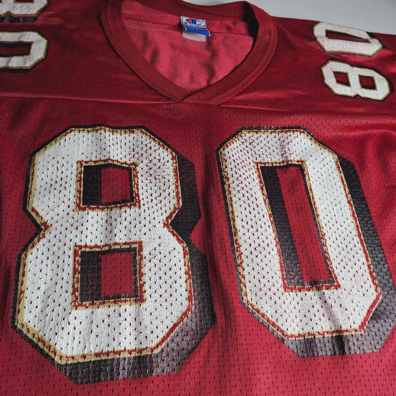 Vintage Champion Jerry Rice Jersey San Fran with - Depop