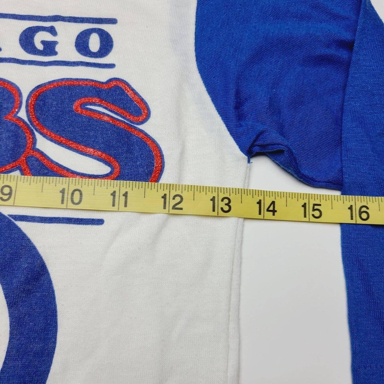 Vintage Chicago Cubs 3/4 Sleeve Shirt Youth Boys - Depop