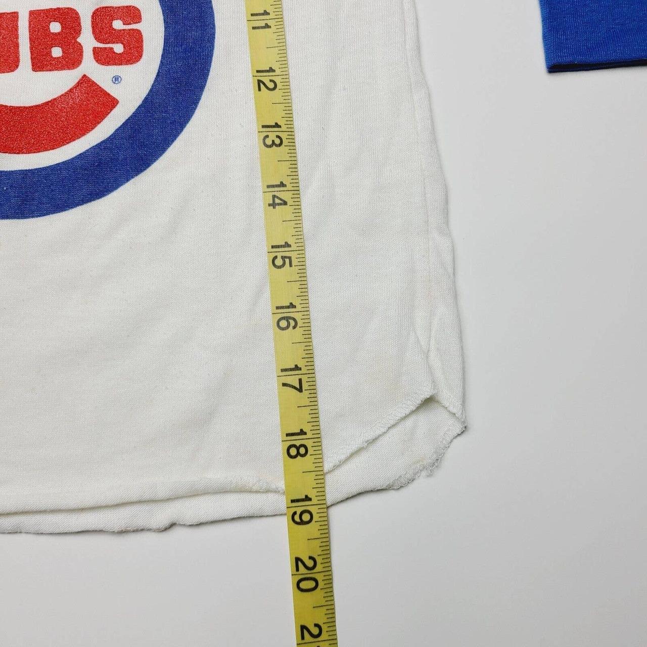 Vintage Chicago Cubs 3/4 Sleeve Shirt Youth Boys - Depop