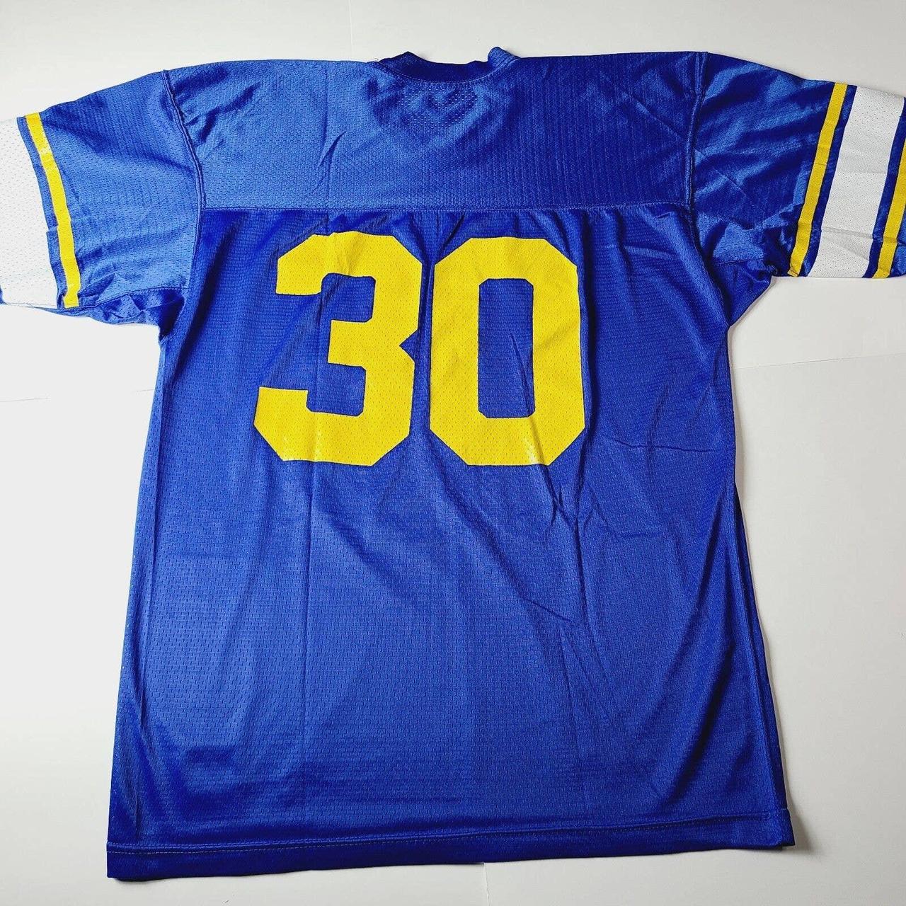 Vintage 1980s Champion Brand Los Angeles Rams Jersey Tee