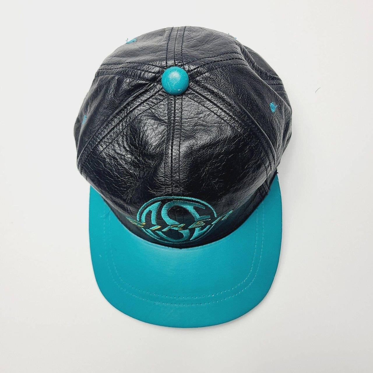 Vintage Siren Appear Leather Hat Strap Back Hat Cap... Depop