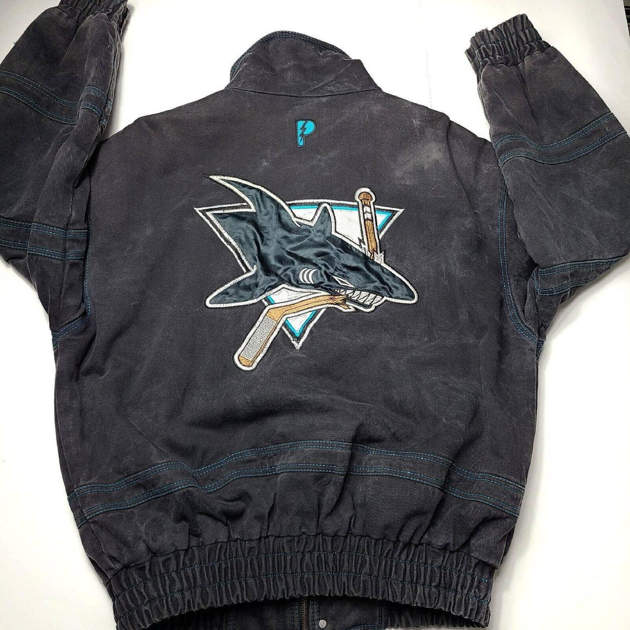 San jose best sale sharks vintage jacket