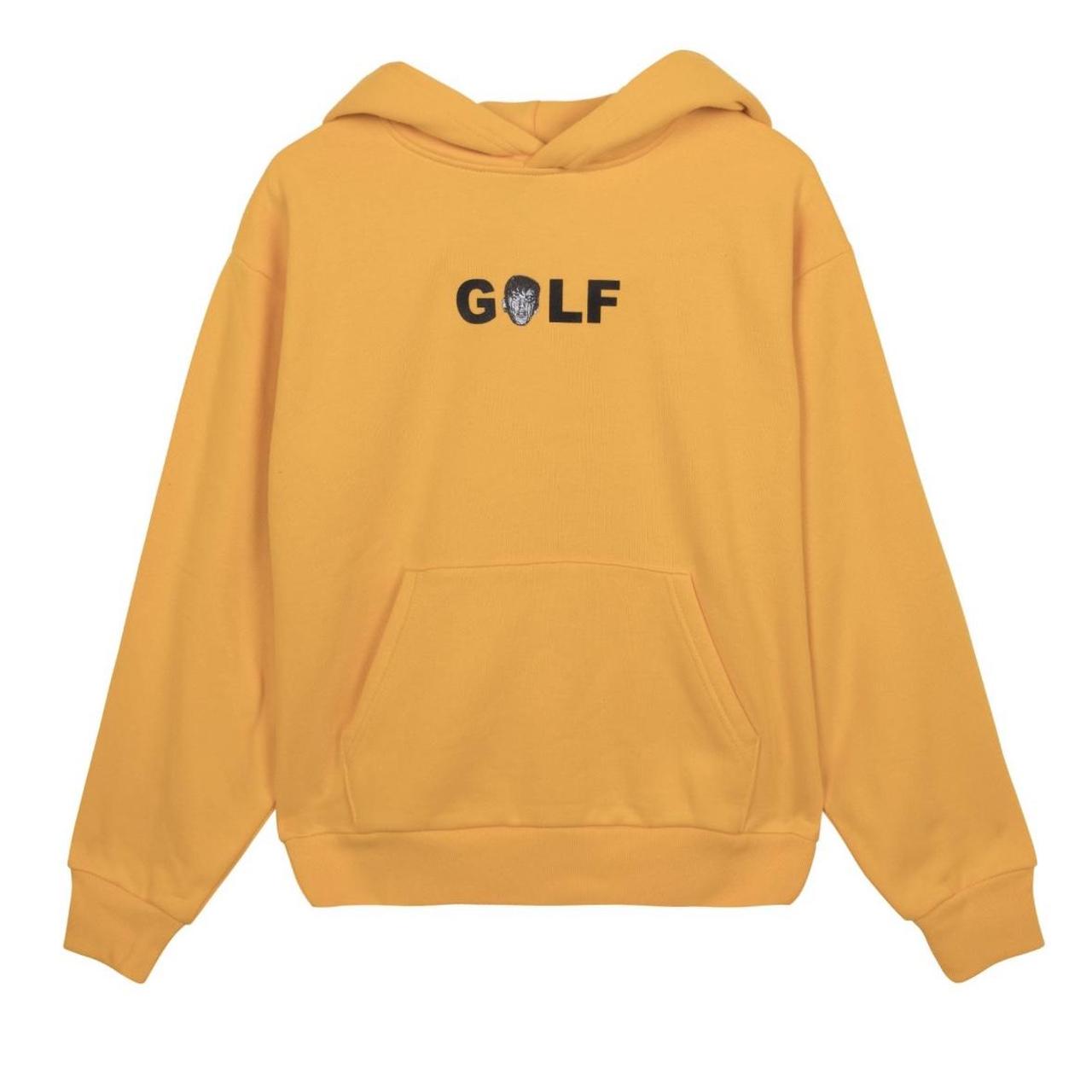 Golf yellow hoodie hotsell