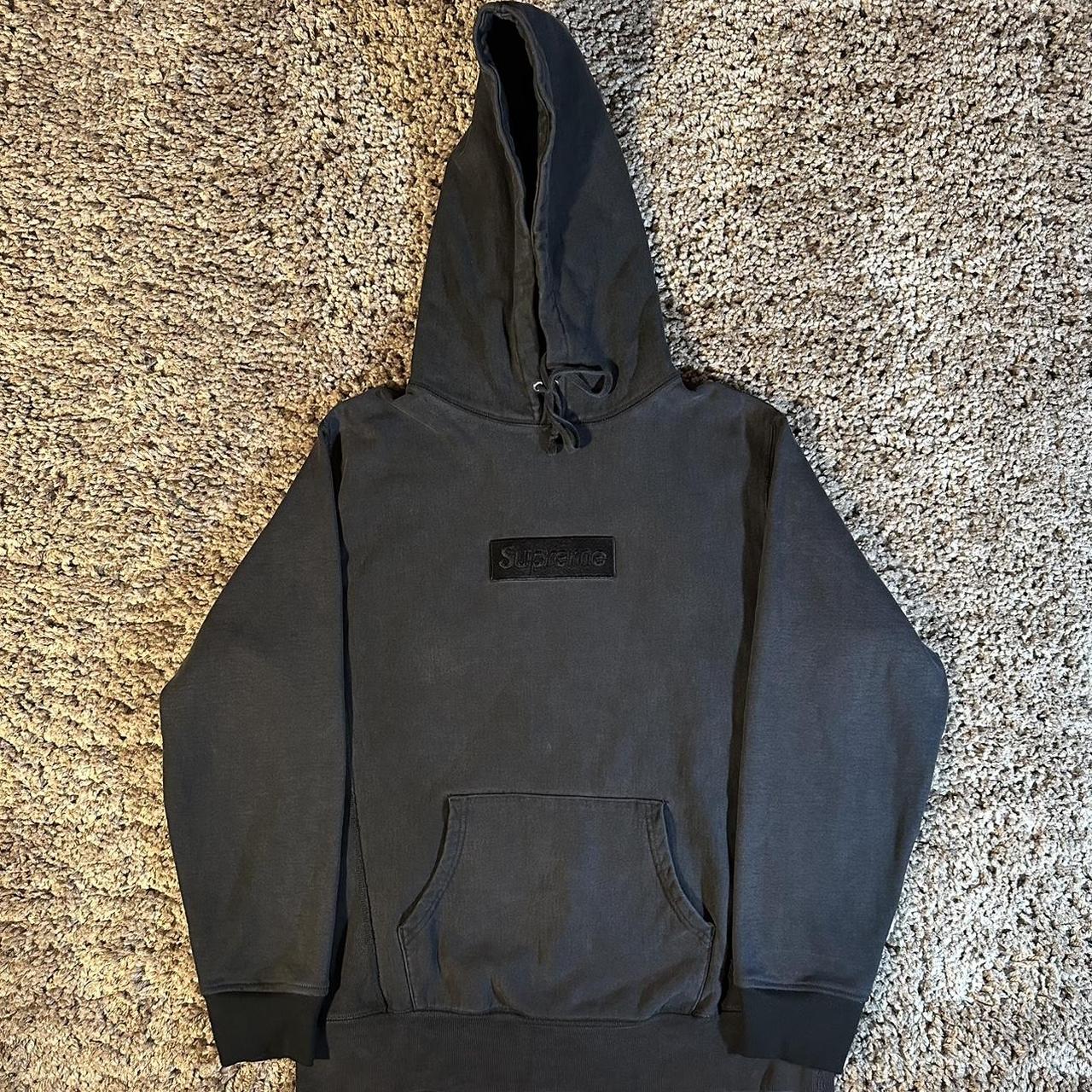 Supreme tonal box logo hoodie sale