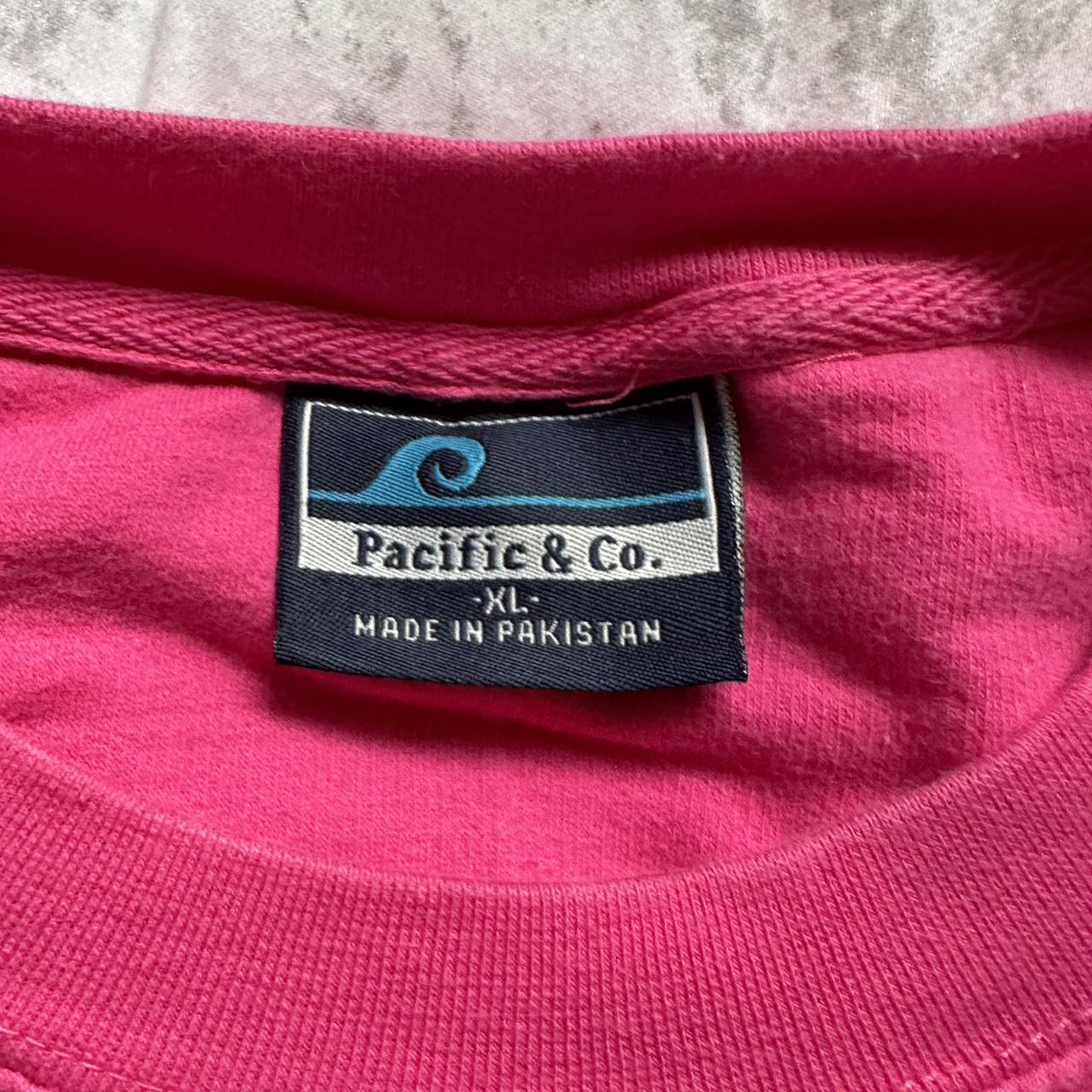 Pacific and Co. Women's Pink Sweatshirt | Depop