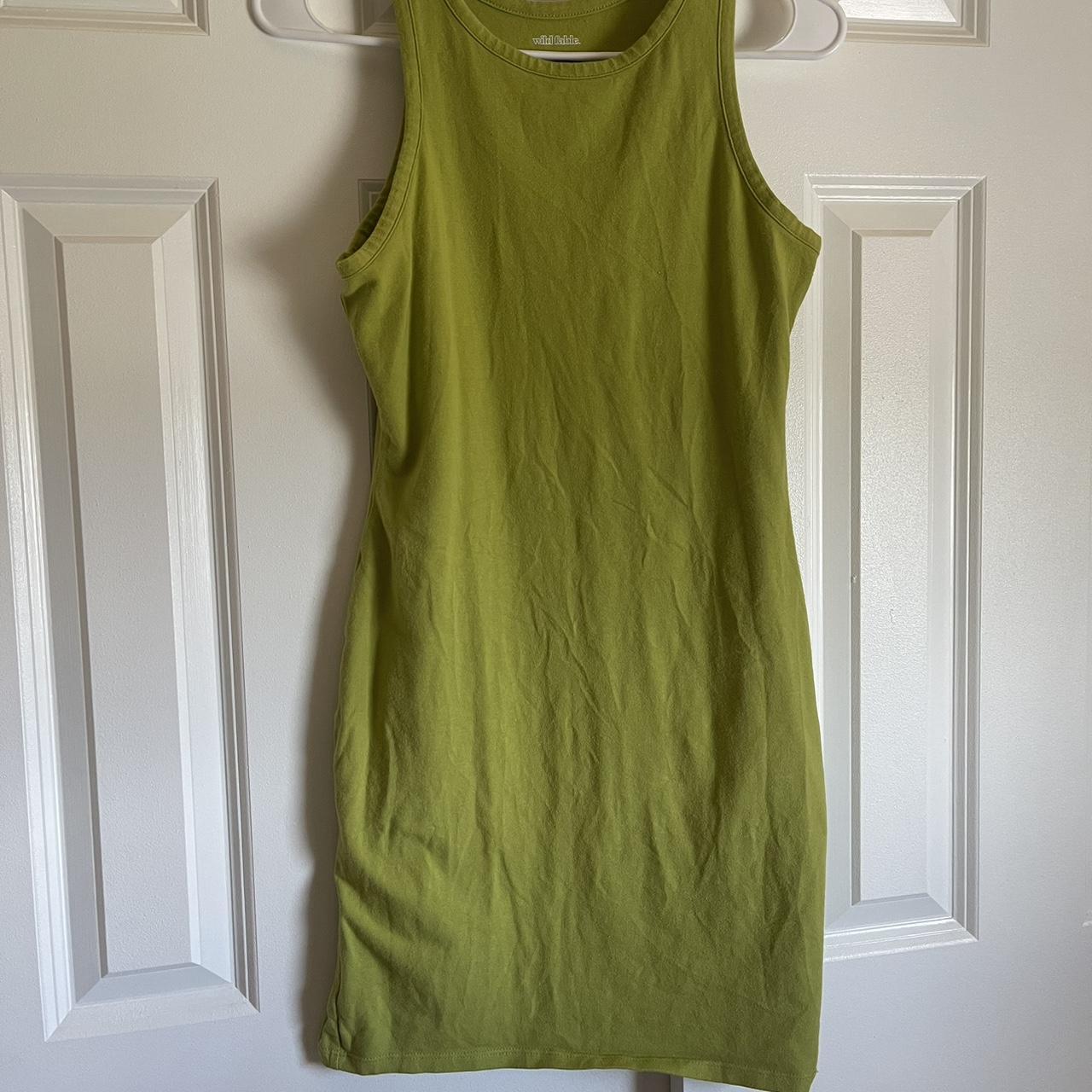 Target Women's Green Dress Depop