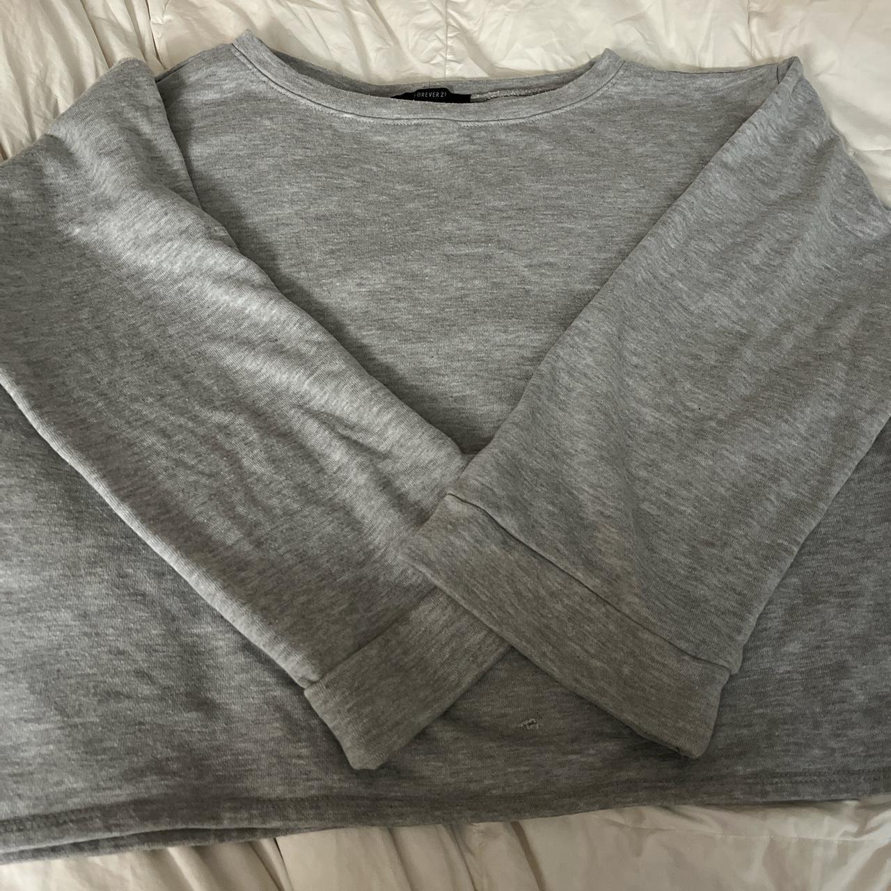 Baggy clearance grey sweater