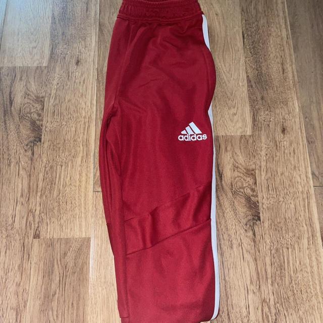 Red climacool 2024 adidas pants