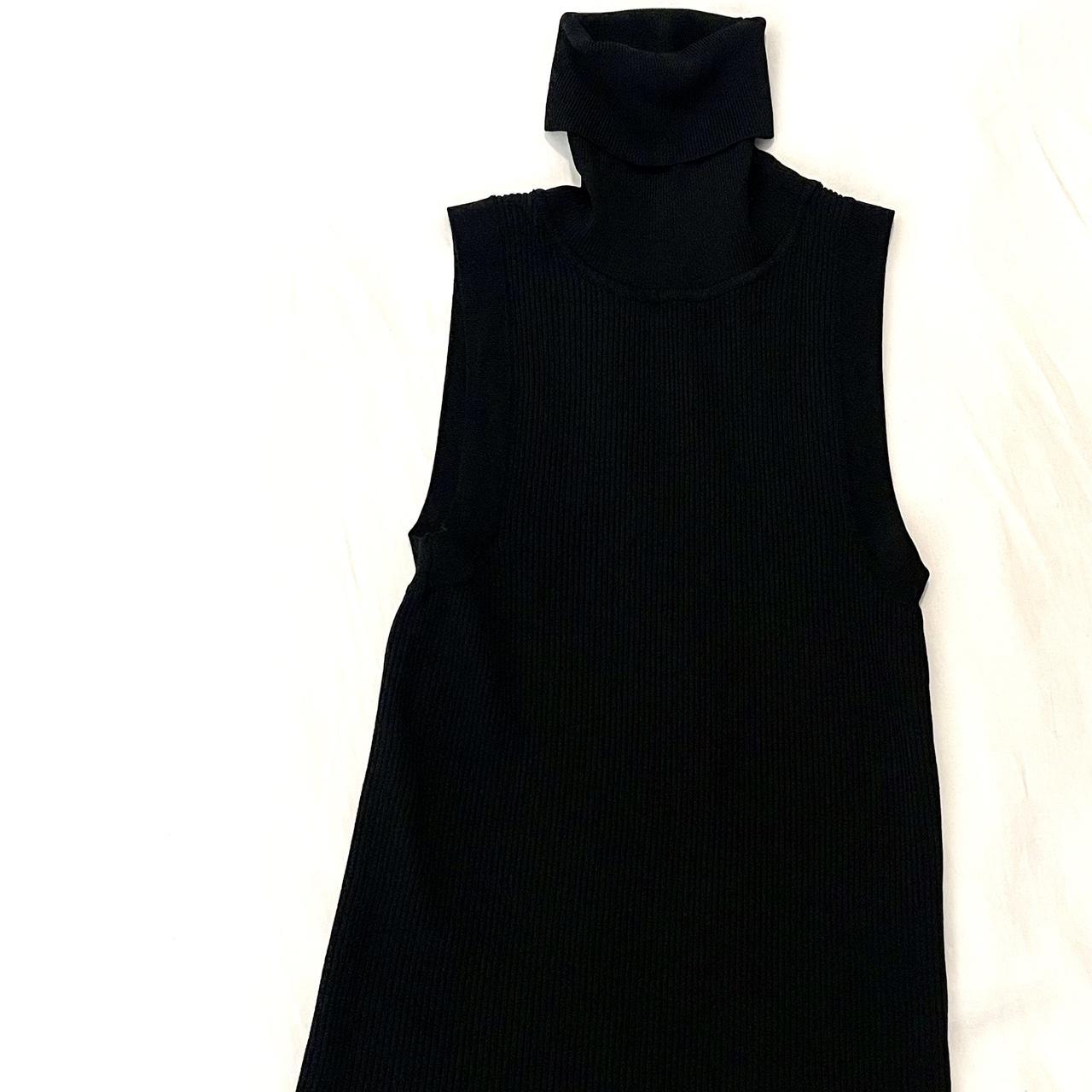 Zara Women's Black Vest Depop