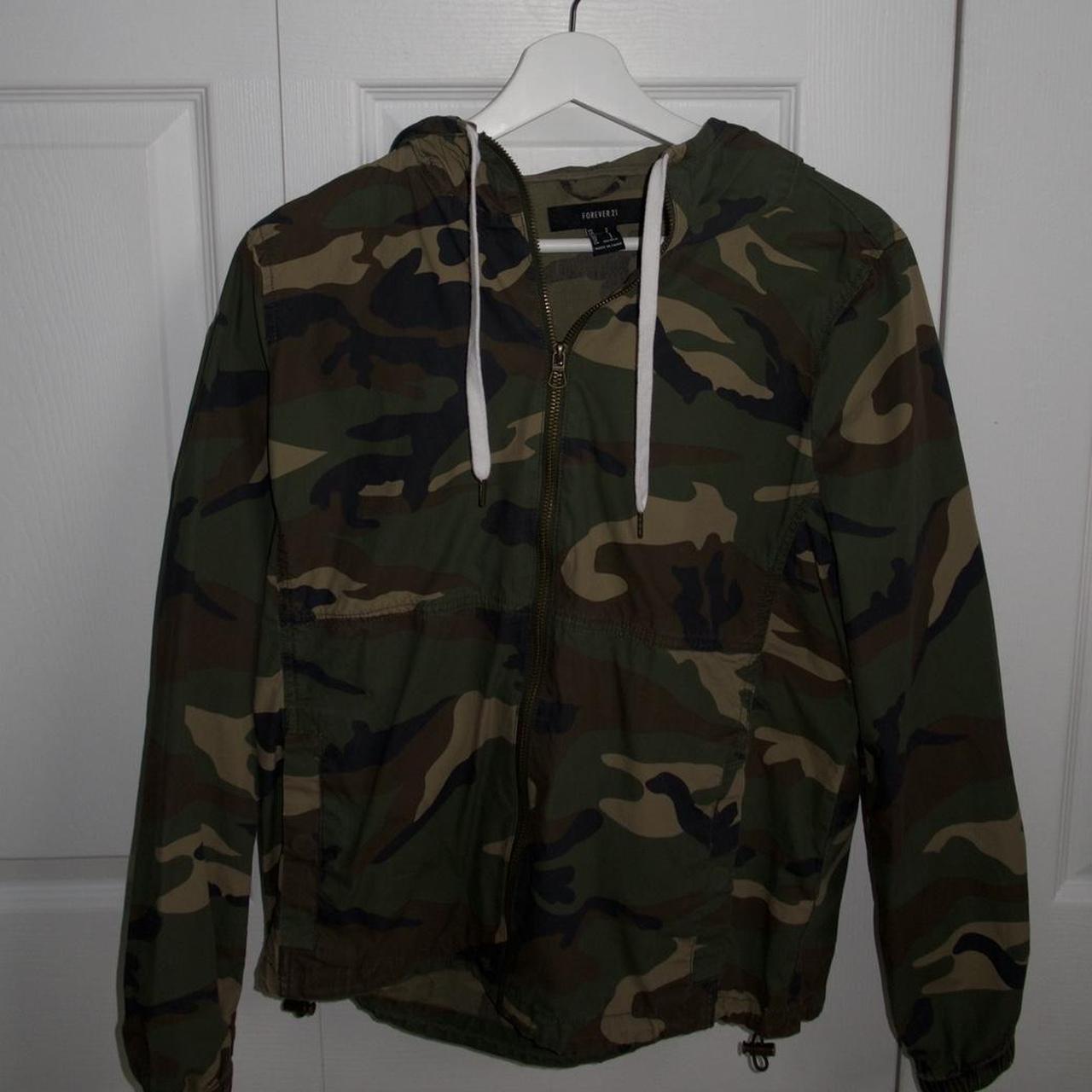 Camo jacket womens forever 21 best sale