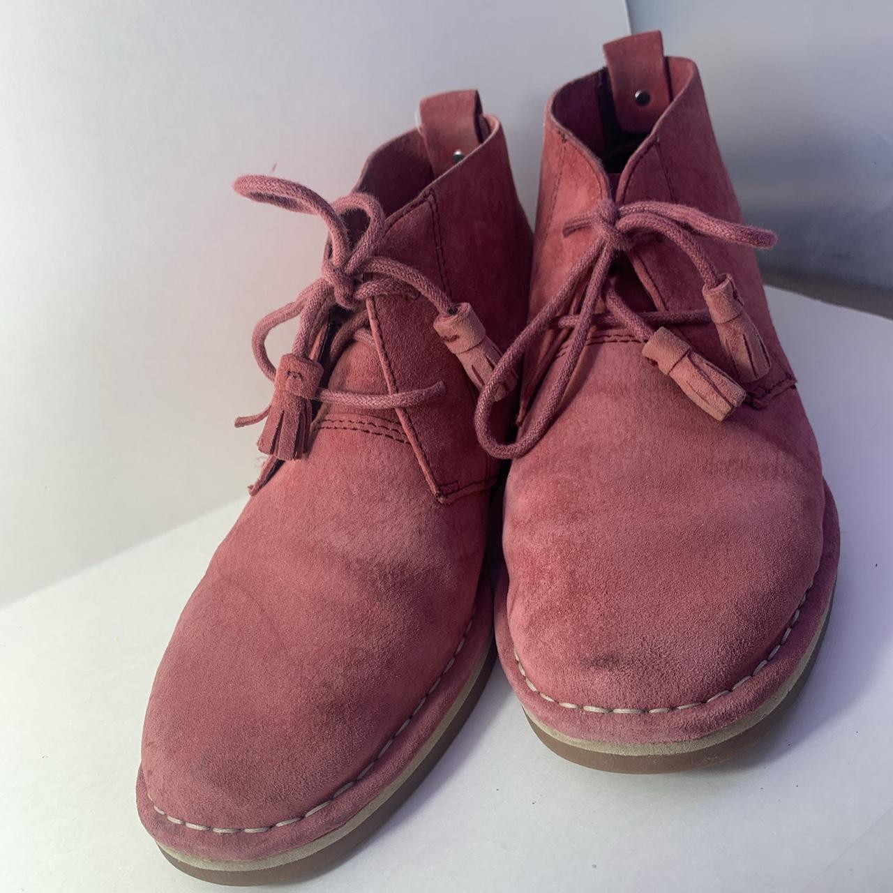 Dusty rose ankle store boots