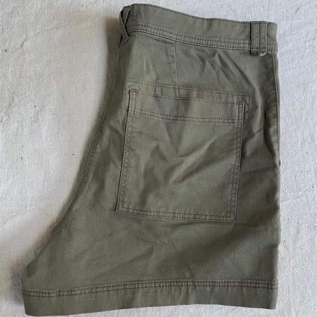 - Brand New Green Shorts - 1x H&M Green Utility... - Depop